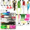 Lua Bait Set Lua Bait Fake Bait Lua Sequins Soft Bait Bucktails Ray Frog Minnow Bionic Boxed Set