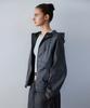 New Balance Nbnag3W832 / Женская ветровка с капюшоном Allday Washed (D/Угольный)