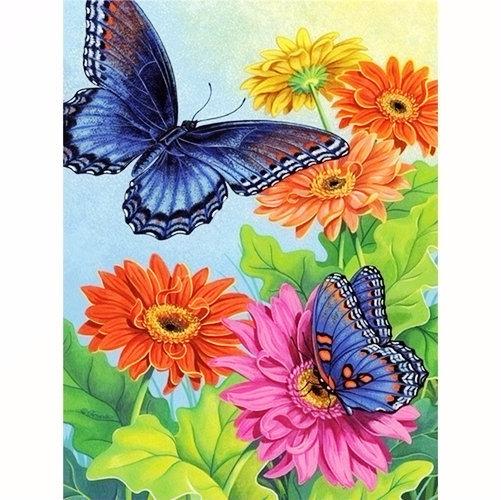 DIY 5D Полная Алмазная Вышивка Цветок Алмазная Мозаика Бабочка Алмазная Картина Животные Стразы Фотографии Дисплей Подарок Домой