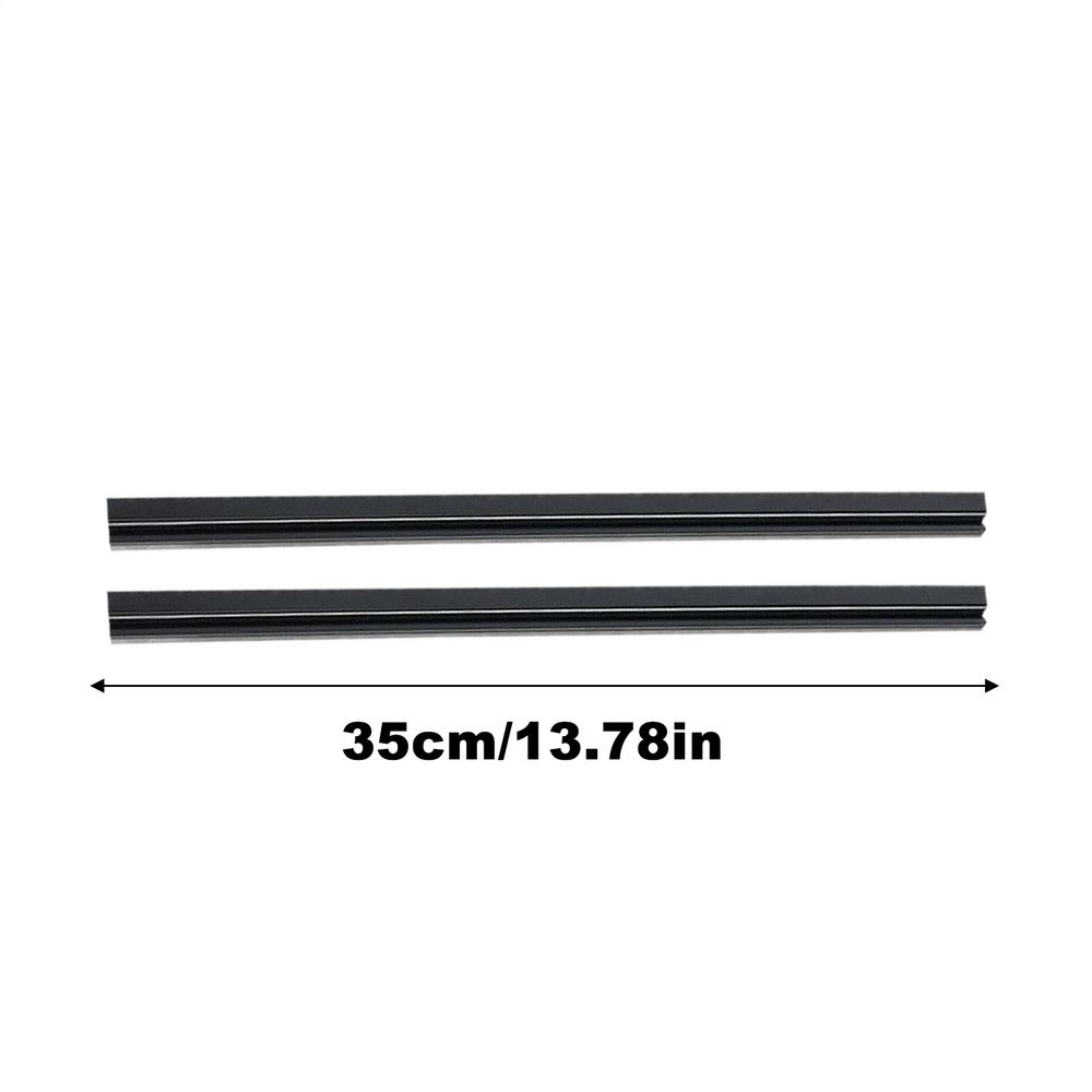 Боковой дворник автомобиля Дворник из резины для бокового стекла автомобиля Инструмент для очистки Простая установка Помощник для очистки Тихий Аксессуар для технического обслуживания автомобиля