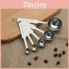 Stainless Steel Versatile Measuring Cups And Spoons Set For Baking Coffee And Treats Sweet