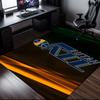 Jazz Basketball Team Rug Office Carpet Non-Slip Mat, Chair Rug Floor Covering for Gaming, Bedroom, Living Room , Home Decor Christmas Gift