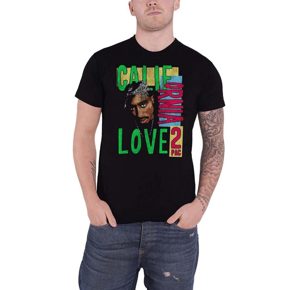 Tupac Shakur Unisex Adult California Love T-Shirt