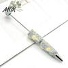 Sparkling Cartoon Shaped Pen DIY Glow-in-the-Dark Diamond Beaded Pen, Rhinestone Ballpoint Pens with Charms, Cute Glitter Writing Stable Tools