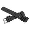 Seiko Watch Replacement Band, Mounting Width 18mm 20mm 22mm 24mm, Waterproof Rubber Strap for Diving, Rubber Strap DAL0BP SKA293J2 SKA291J1 (22mm)