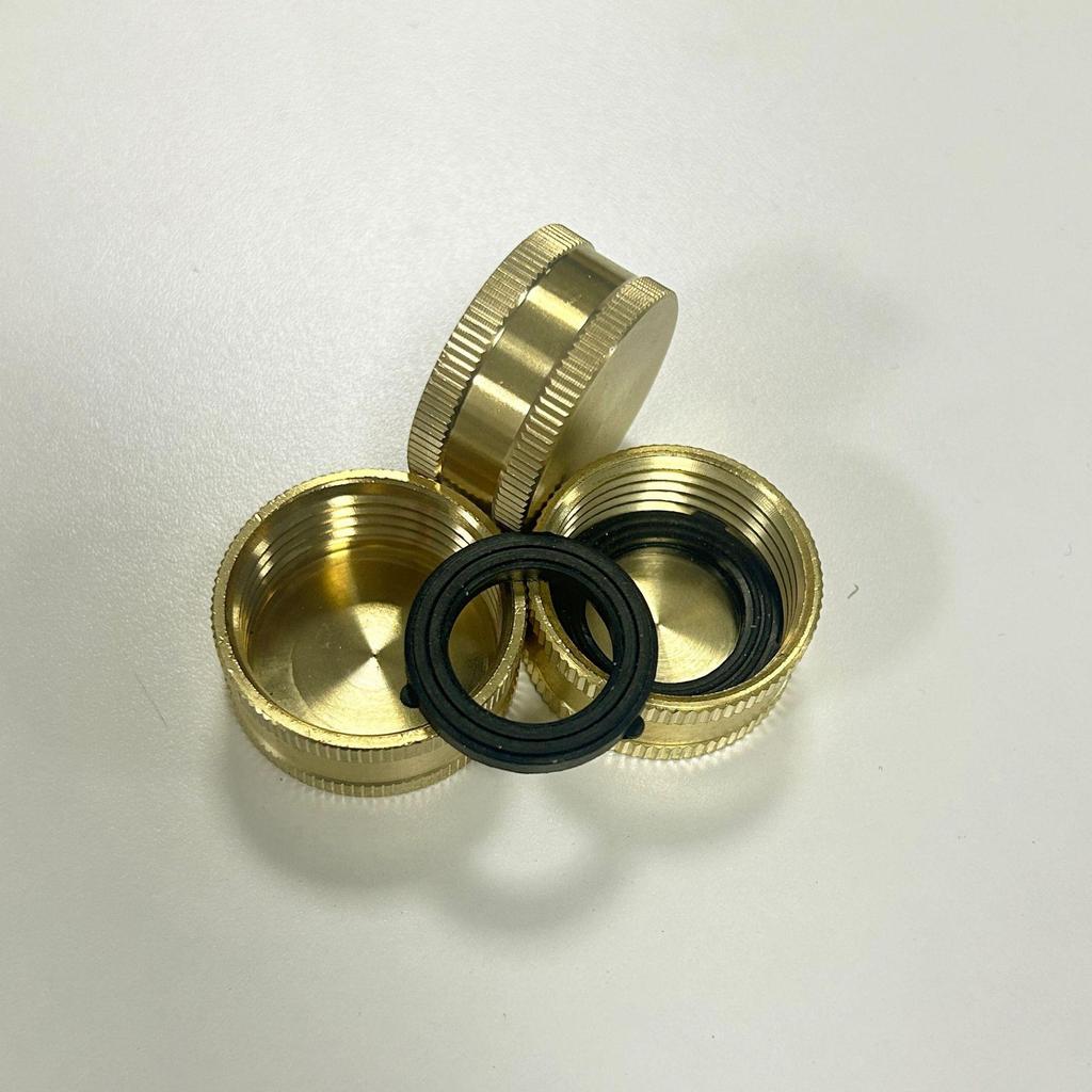 Заглушка для садового шланга 3/4" с латунной резьбой