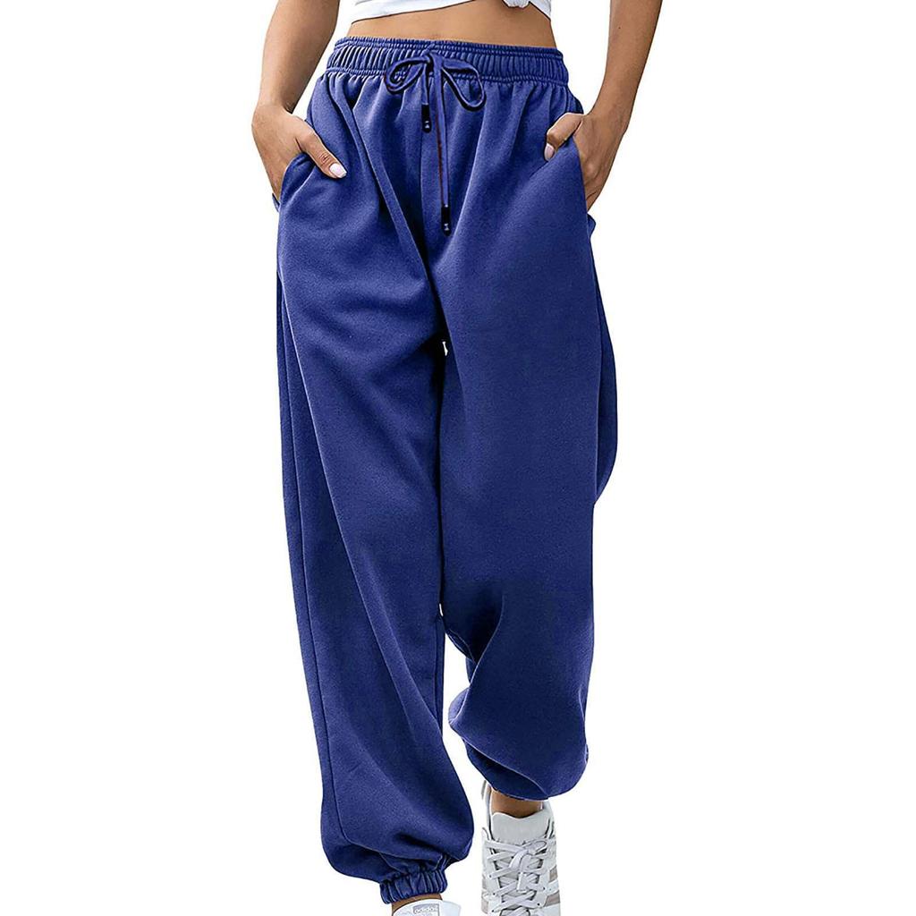 2023 Women's Pants Home Casual Sports Loose Leg Pants