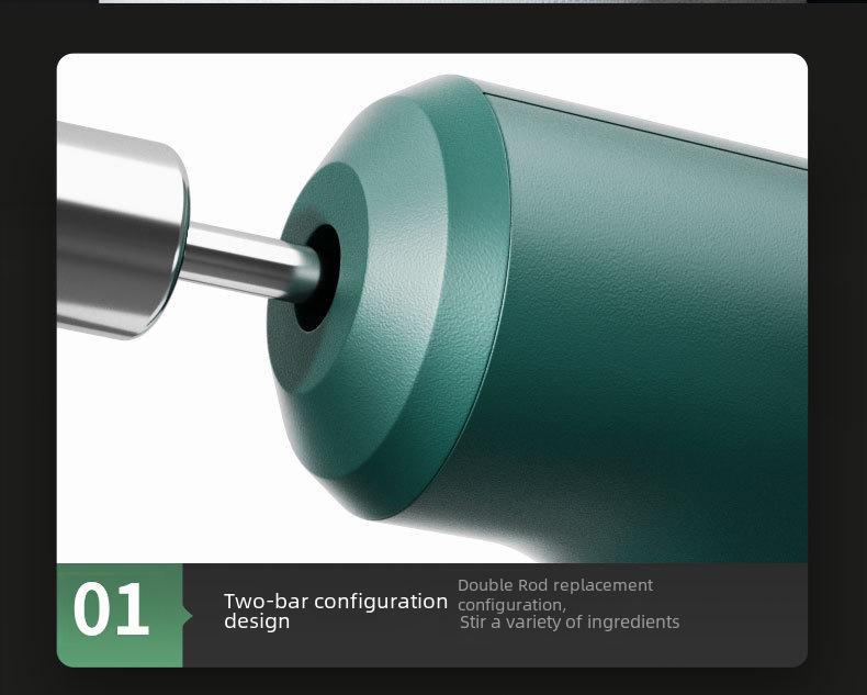 Беспроводной ручной электрический венчик для взбивания сливок и яичных белков - Гаджет для домашней выпечки