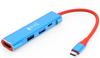3xUSB-C Алюминиевый Легкий и до 4K HDMI PD100W Питание USB USB USB-C Хаб, 4-в-1 Type-C Хаб, Конструкция, Прочный, USB-C HDMI, Поддержка, Питание, 3.0,