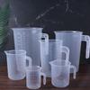 Пластиковый мерный стакан Прозрачный контейнер для воды Несколько размеров Градуированный мерный стакан Магазин напитков