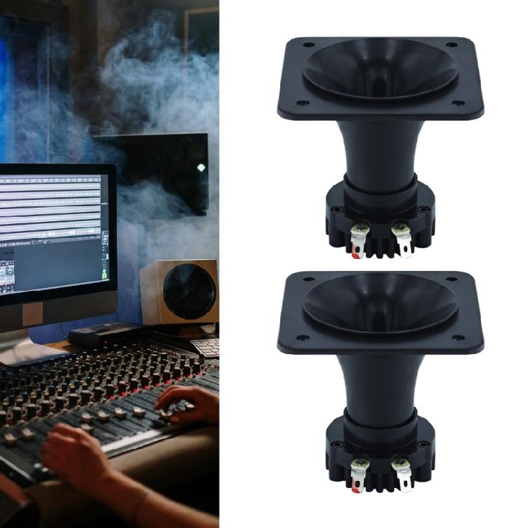 HP1000A Horn Tweeter 25 Cores Titaniums Film Neodymium Speaker for Portable Sound Systems and Speaker Enhancements