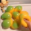 Ручная хрустящая манго-антистресс, сжимающая игрушка, меняющая цвет, манго-сквиши, фиджет-мячик, ASMR-игрушка для сенсорного снятия стресса