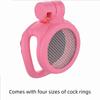 3D Printed Star Net Chastity Cage for Men with 4 Rings Stainless Steel Mesh Breathable Anti Escape CB Lock Black Pink Sex Toys