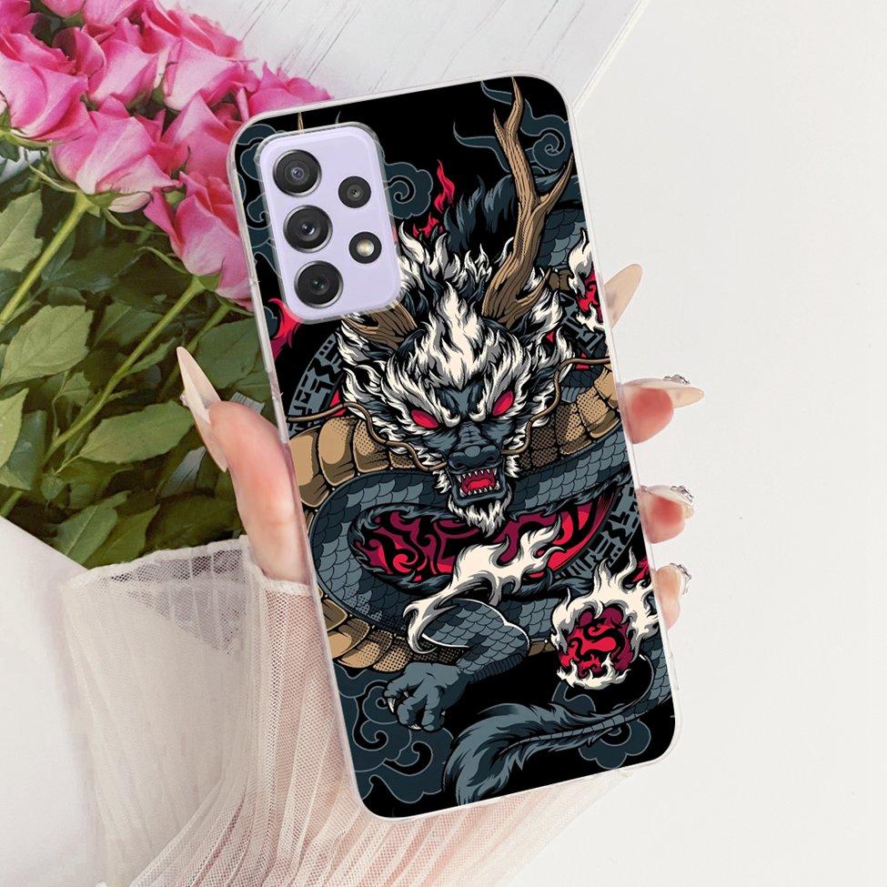 Прозрачный чехол для Samsung Galaxy A72 4G Милые модные цветы Забавный расписной корпус для Samsung A72 4G SM-A725M SM-A725F Чехол