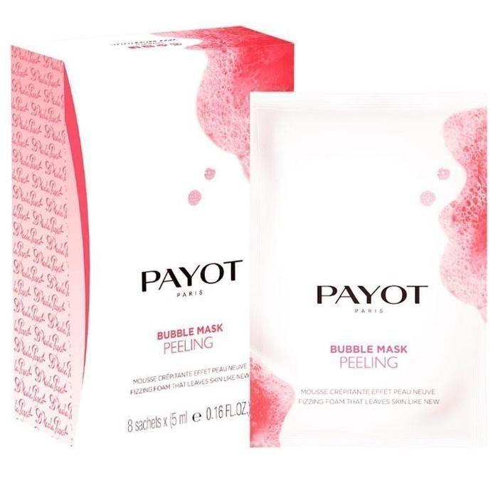 Coffret Peeling - Payot - Bubble Mask - 8 Unités - Hypoallergénique - Mousse - Mixte