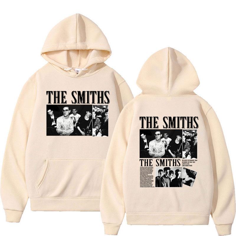 The Smiths Толстовка с принтом The Queen Is Dead Моррисси Марр Панк-рок группа Винтажная Харадзюку Мужская Женская Оверсайз Длинный рукав