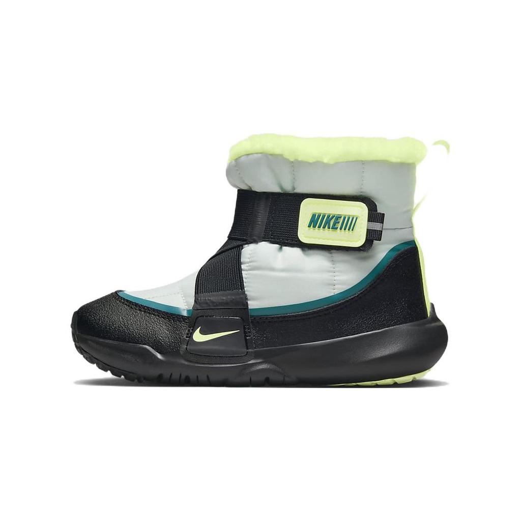 Nike Flex Advance Boot Comfortable Slip-Resistant Durable Warm Kids Boots Kids Boots Yellow Green DD0304-001