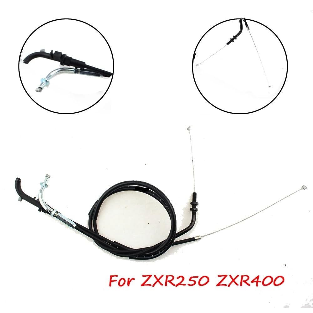 part ZXR250 ZXR400 ZXR 250 400 ZXR 400 Motorcycle Replacement Throttle Cable Line Emergency Throttle Wire Cable