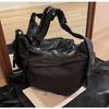 Large Capacity Casual Dumpling Crossbody Bag: Trendy Commute & Travel Shoulder Bag for Women