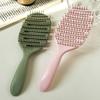 Dual-use Detangling Brush Scalp Massage Scalp Massage Comb New Hollow Out Comb  For Wet Dry Hair