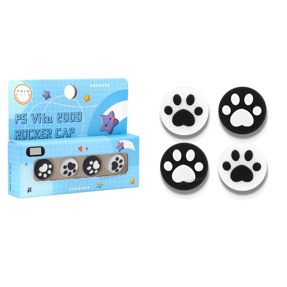 НОВЫЙ 4шт/комплект силиконовый чехол для джойстика аналоговый защитный чехол для Playstation Psvita PS Vita PSV 1000 2000