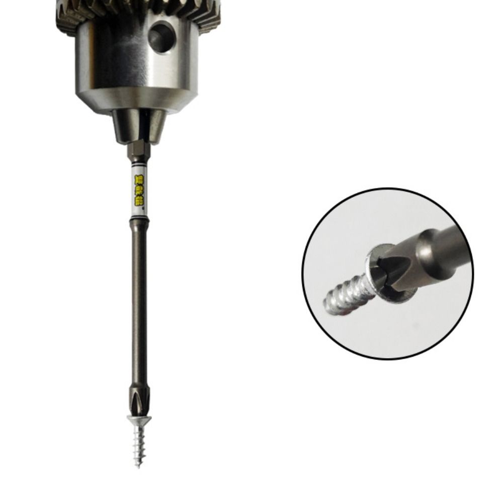 Impact Resistant Driver Bit Wear-resistant Screwdriver Batch Head Portable Phillips Bit