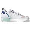 Adidas Originals ZX 2K Boost Fabric Comfortable Retro Sports Lightweight Low-Top Lifestyle Casual Shoes Unisex Sneakers White Blue Gray GY3548