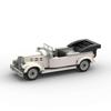 Совместимый с LEGO Набор для сборки модели классического автомобиля-кабриолета - Скорость 8-шиповый Креативное украшение Автомобильные блоки