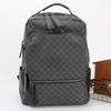 Трендовый корейский клетчатый рюкзак большой вместимости для мужчин и студентов