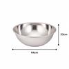 Endo Shoji TKG Bowl, 50cm. Material: Corrosion-resistant 21-0 Stainless Steel. Size: Outer Diameter X Depth (mm): 543 X 197. Weight: 1880g. Capacity (