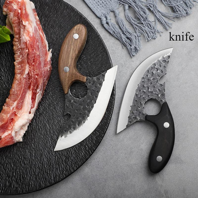 Главная Портативный маленький нож для рыбы Мини-мясная нарезка Многофункциональный маленький нож-мачете для барбекю Фруктовый нож