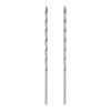 2pcs HSS Material Auger Drill Bit 3mm Diameter Extra Long Drill Bit Twist Drill Bit  For Woodworking