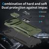For iPhone 16e Case Camshield Kickstand TPU+PC Anti-Slip Phone Cover