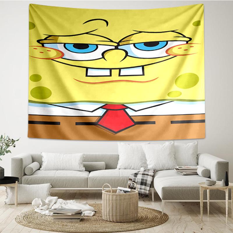 bob And Friends Adventure Tapestry, Unique Design Tapestry, Wall Decor for Bedroom,Livingroom, Playroom,Heartwarming Fan Holiday Gifts