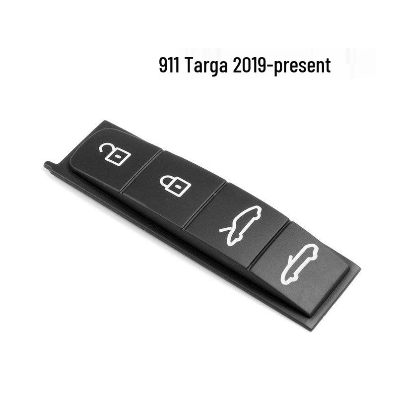 Porsche Car Key Button Rubber Cover for MACAN, CAYENNE, PANAMERA, 718, TAYCAN, 911