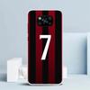 Чехол для телефона FootBall SuperStar Номер C 7 10 для Xiaomi Poco F7 Ultra X5 X6 X7 Pro M7 Redmi 15C 15 13C 13 12C 12 10C 10 10A 9 9C