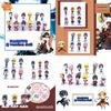 Charming 6 Pcs Sasuke Doll Set Featuring Beloved Naruto Animation Characters