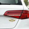 AIK1 For KIA  Soul RIO Seltos Optima Sportage K3 K5 Ceed Niro Cerato 3D Metal Car Decor Body Wing Stickers Emblem Decal Accessories