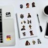 100 шт. Водонепроницаемые виниловые наклейки The Last of Us для автомобилей, телефонов, фортепиано, гитар
