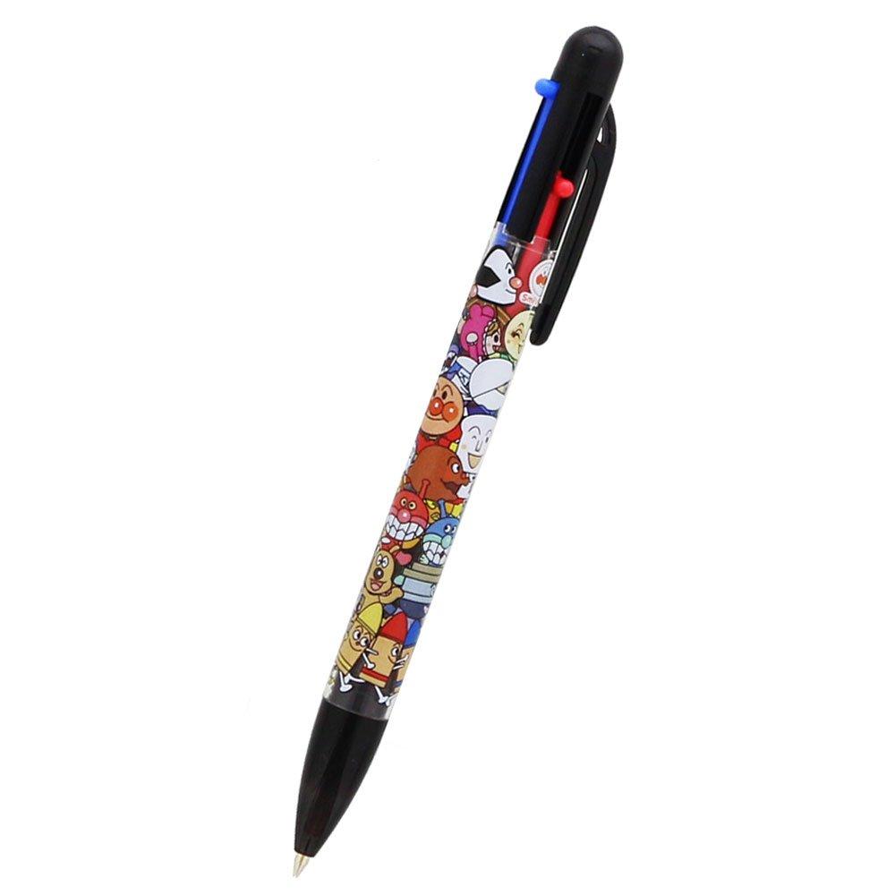 Sunstar Stationery Anpanman Smile Plus Шариковая ручка 6280010B Трехцветная ручка, 0,7 мм, Для всех,