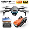 Новый дрон RG107 PRO 4K Профессиональный Двойная HD-камера FPV Мини Дрон Аэросъемка Бесколлекторный двигатель Складной квадрокоптер Игрушки