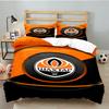 Shakhtar Donetsk Crest Design 3PCS Bedding set,Ideal for 1pc Duvet Cover And 2pcs Pillowcases Perfect for Fan gift,Ideal for Bedroom, Dormitory