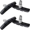 2 пары V-brake тормозных колодок резиновые для горного шоссейного велосипеда аксессуары для велоспорта