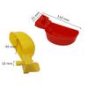 Hanging Automatic Drinker Pet Bird Drinking Cup Bird Pet Drinker Feeder 50Pcs