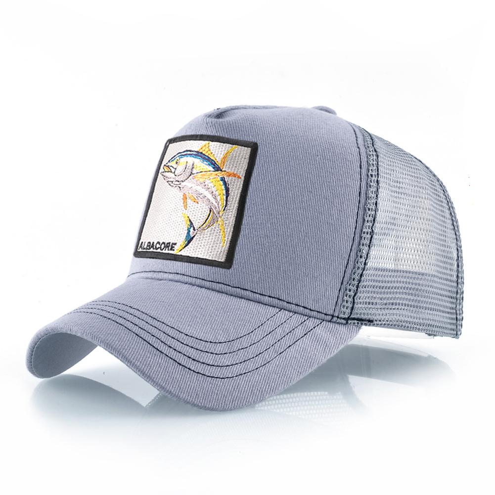Дышащая сетчатая бейсболка, женская модная кепка-дальнобойщик с нашивкой из альбакора, мужская бейсболка в стиле хип-хоп, Snapback Bone Casquette