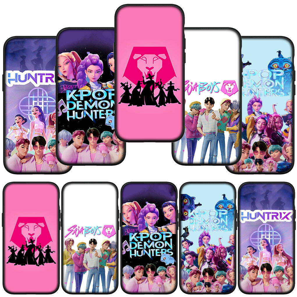 Phone Case for iPhone 17 16 15 Plus X Huawei P30 P20 Lite Redmi Note 14 12 11 13 Pro Max OPPO A60 A80 A40 A18 KPop Saja Demons Jinu Hunters Boys Cover