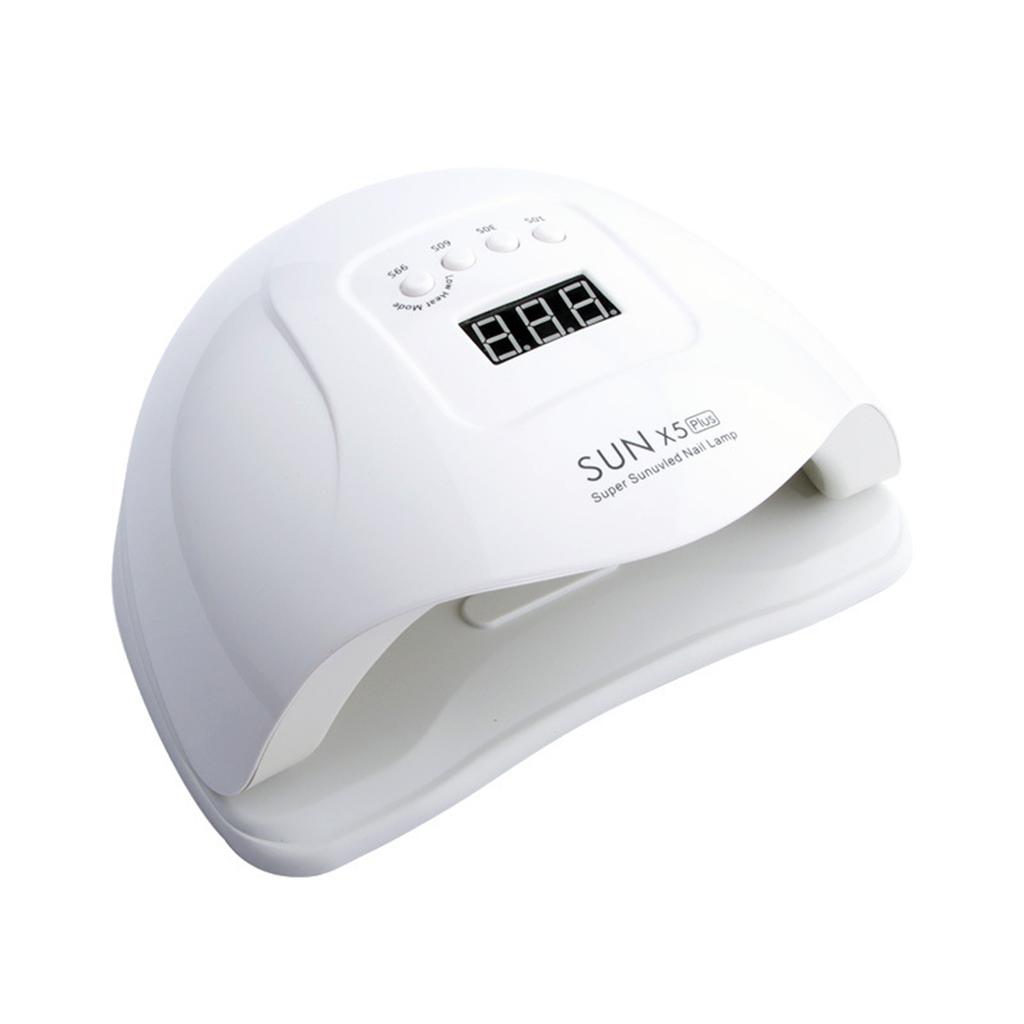 Home UV LED Gel Nail Lamp Infrared Induction 3 Gear Timing Lamp for Manicure and Pedicure