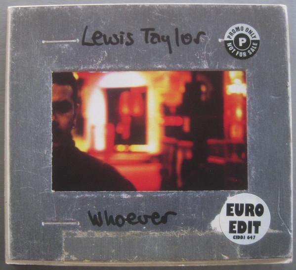 CD ЛЬЮИС ТЕЙЛОР - Whoever CIDDJ647PROMO Island Records 1996 UK Рэп и Хип-Хоп/R&B Б/у