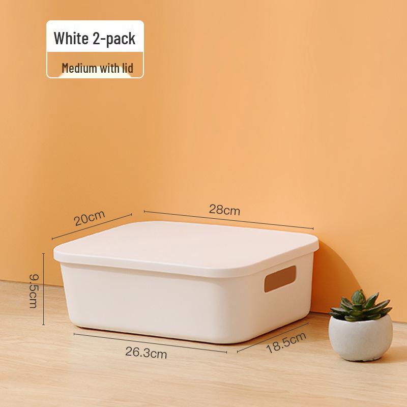 Многофункциональная пластиковая корзина для хранения косметики, закусок и кухонных принадлежностей