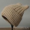 New autumn and winter versatile casual knitted wool hat children's outdoor warm cold sweet cold hat pullover hat tide